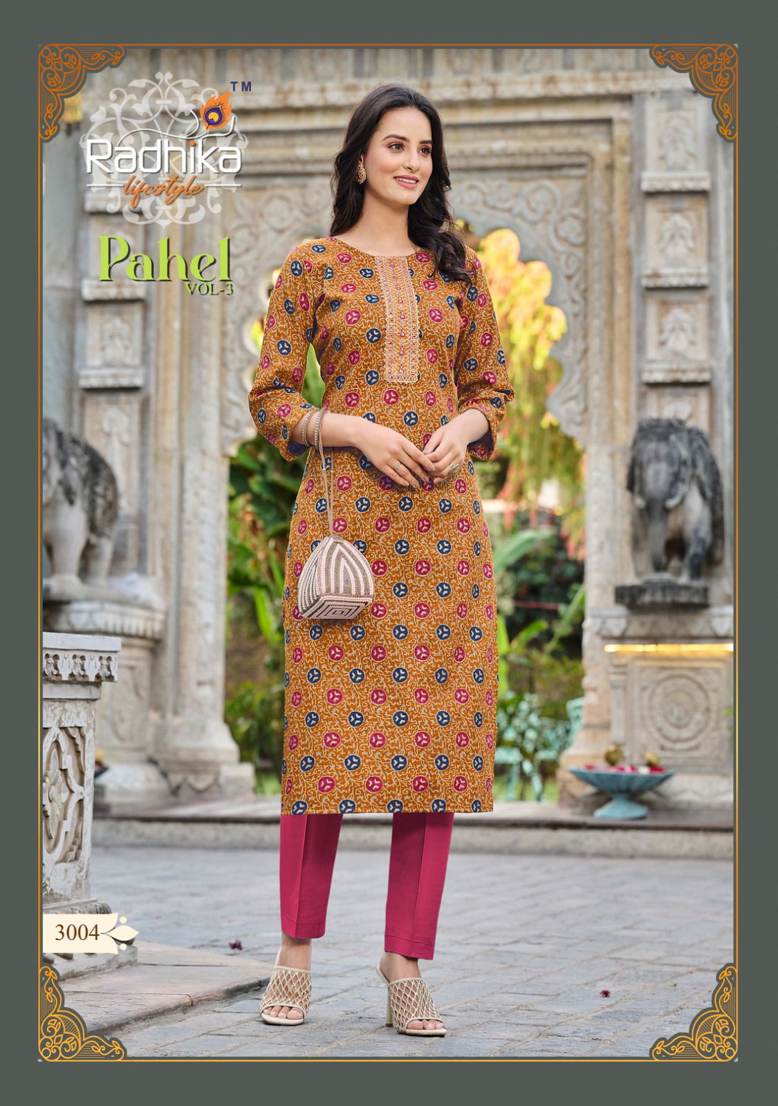 Radhika Pahel Vol 3 Long Designer Kurtis Catalog